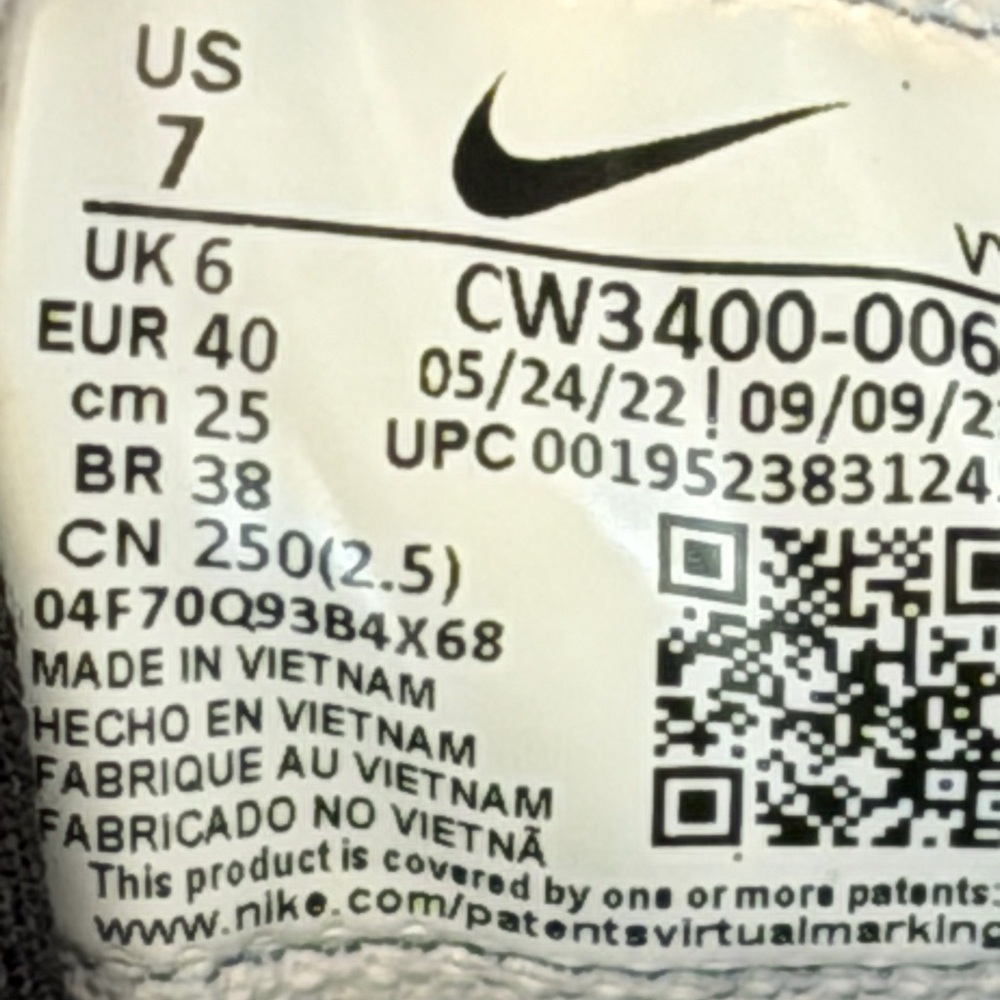 Nike KD Black and White Basketball Shoes Men’s 7 - Picture 7 of 7